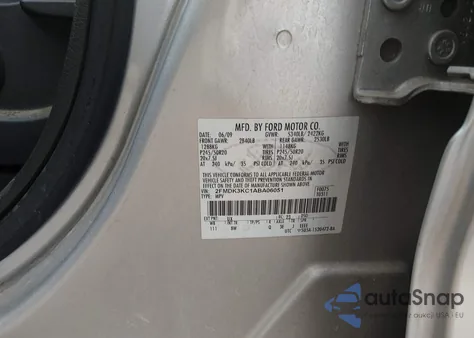 2010 Ford Edge Limited from USA, damaged, VIN 2FMDK3KC1ABA06051